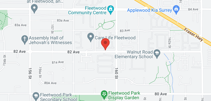 map of 34 15959 82 AVENUE